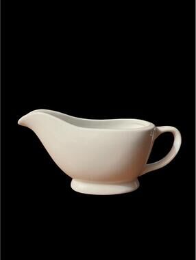 Food Network Classic White Porcelain Pedestal Gravy Boat Kohl's Exclusive